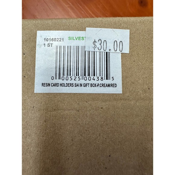 NWT- Silvestri Resin Christmas Tree Place/Name Card Holders - 2 sets of 4 - Picture 13 of 13